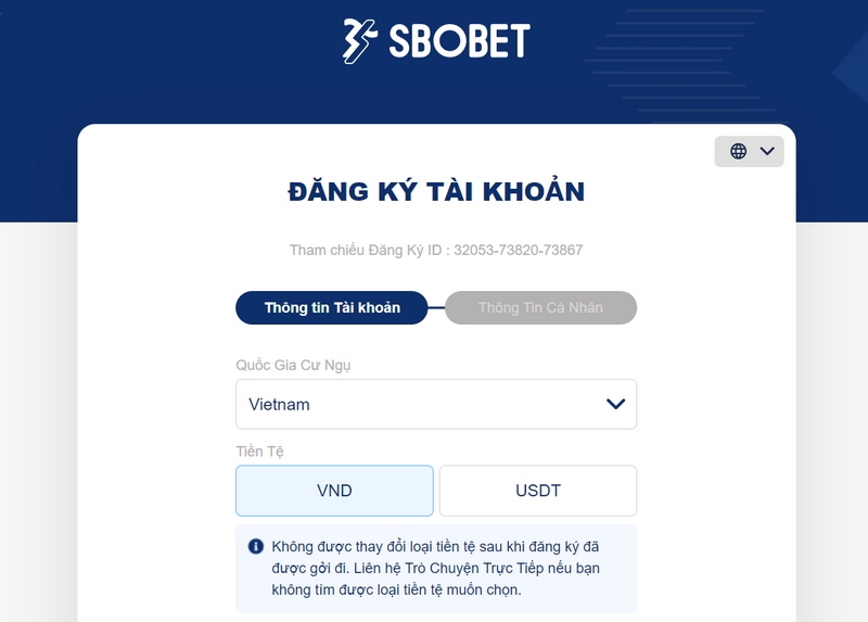 Tôi phải thao tác như thế nào cho chính xác để đăng ký Sbobet?